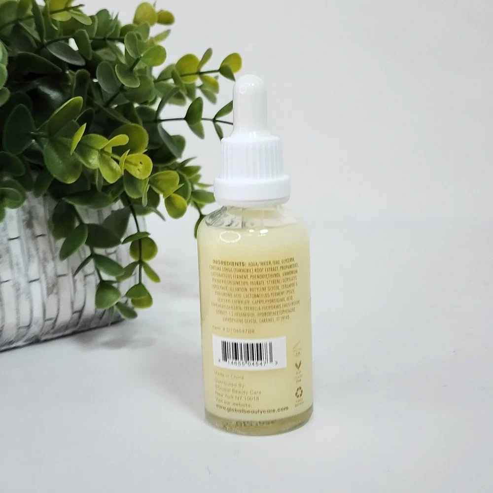 Global Beauty Care Turmeric Face Milk Brighten & Nourish Serum 1.7 fl oz / 50 mL